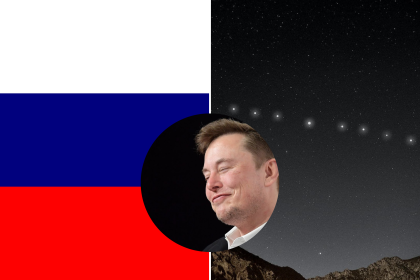 elon musk rusko starlink