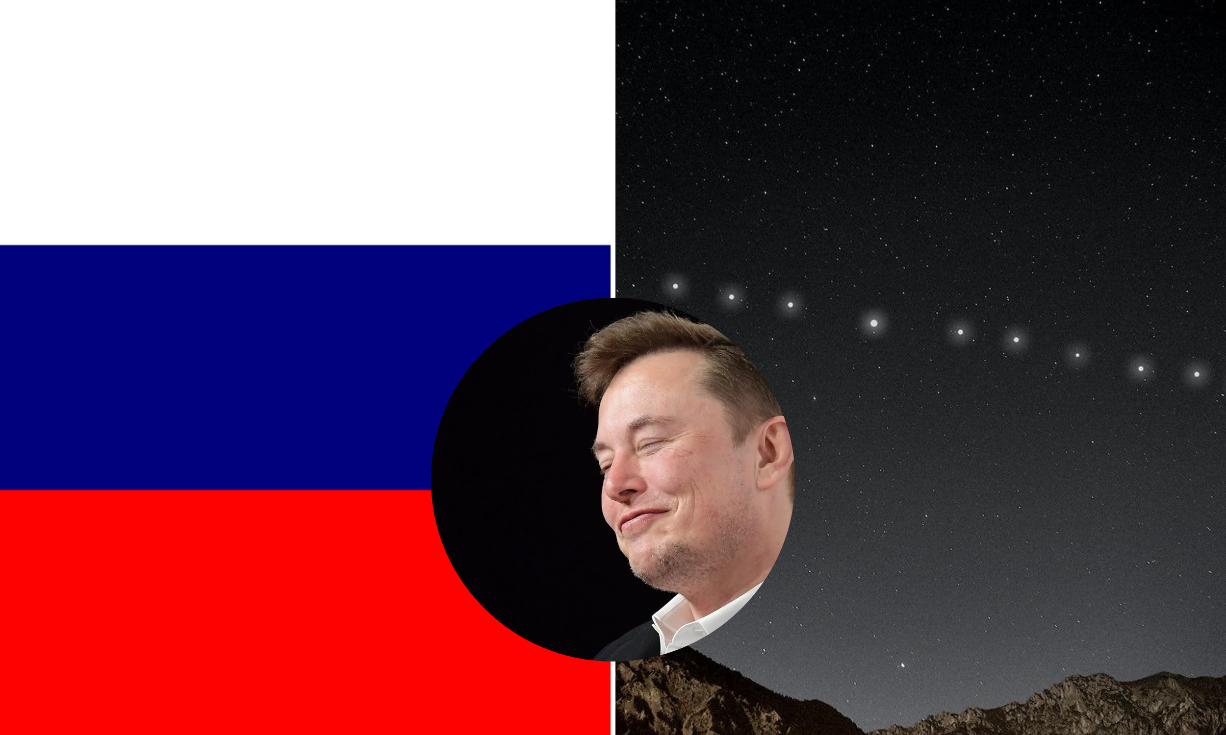 elon musk rusko starlink