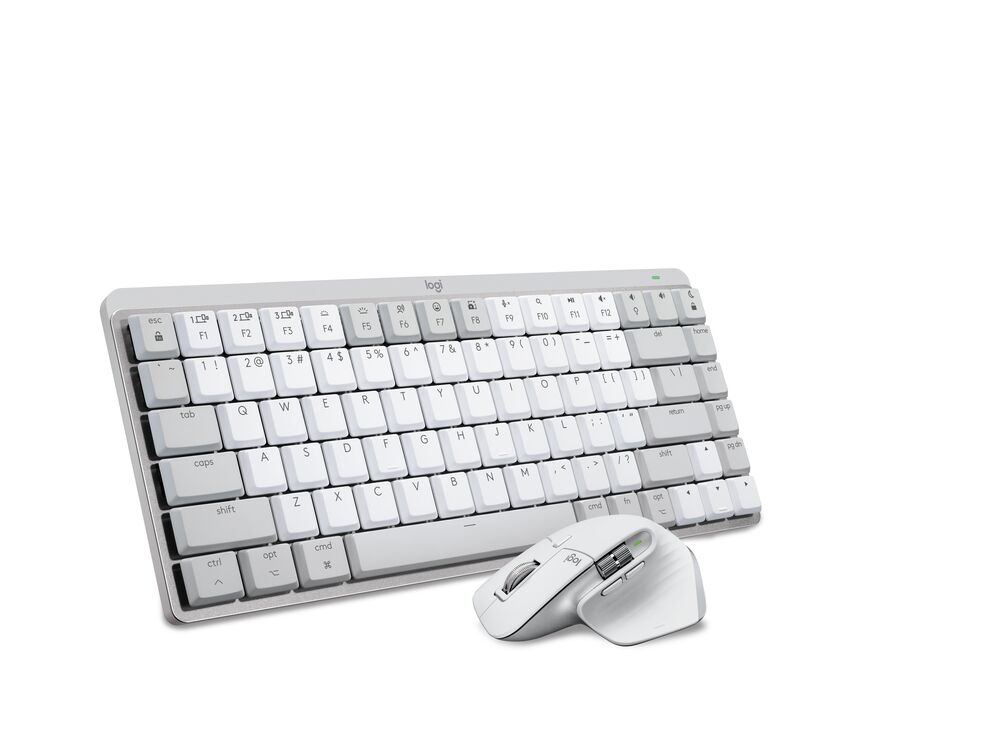 Logi MX Mechanical Mini for MAC BOB Combo Pale Grey