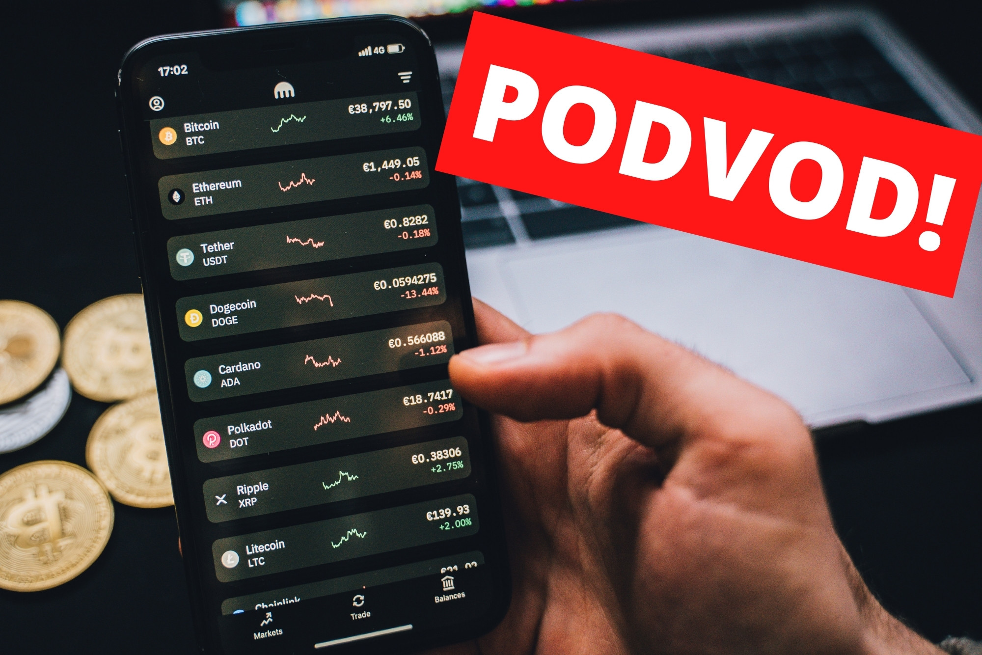 Podvod s kryptomenami