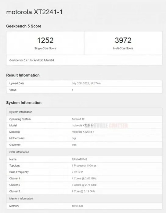 edge 30 ultra geekbench