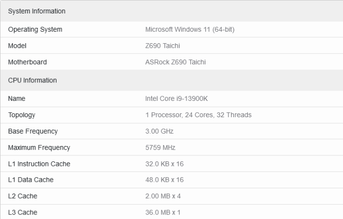 intel procesor geekbench