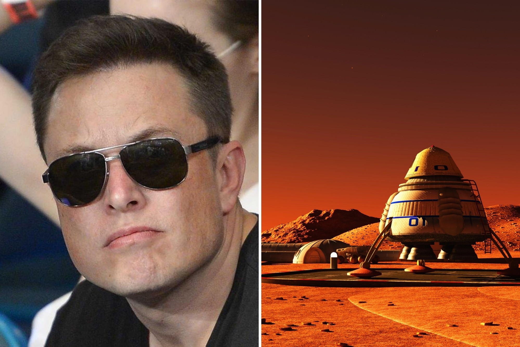 musk mars tit