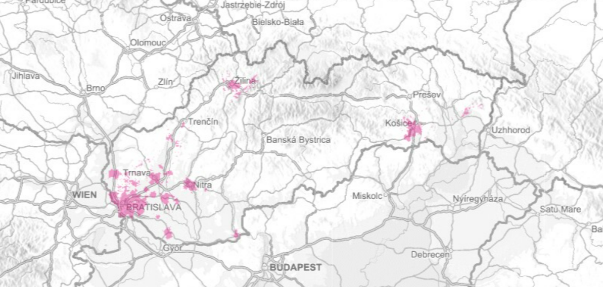 telekom 5G mapa pokrytia