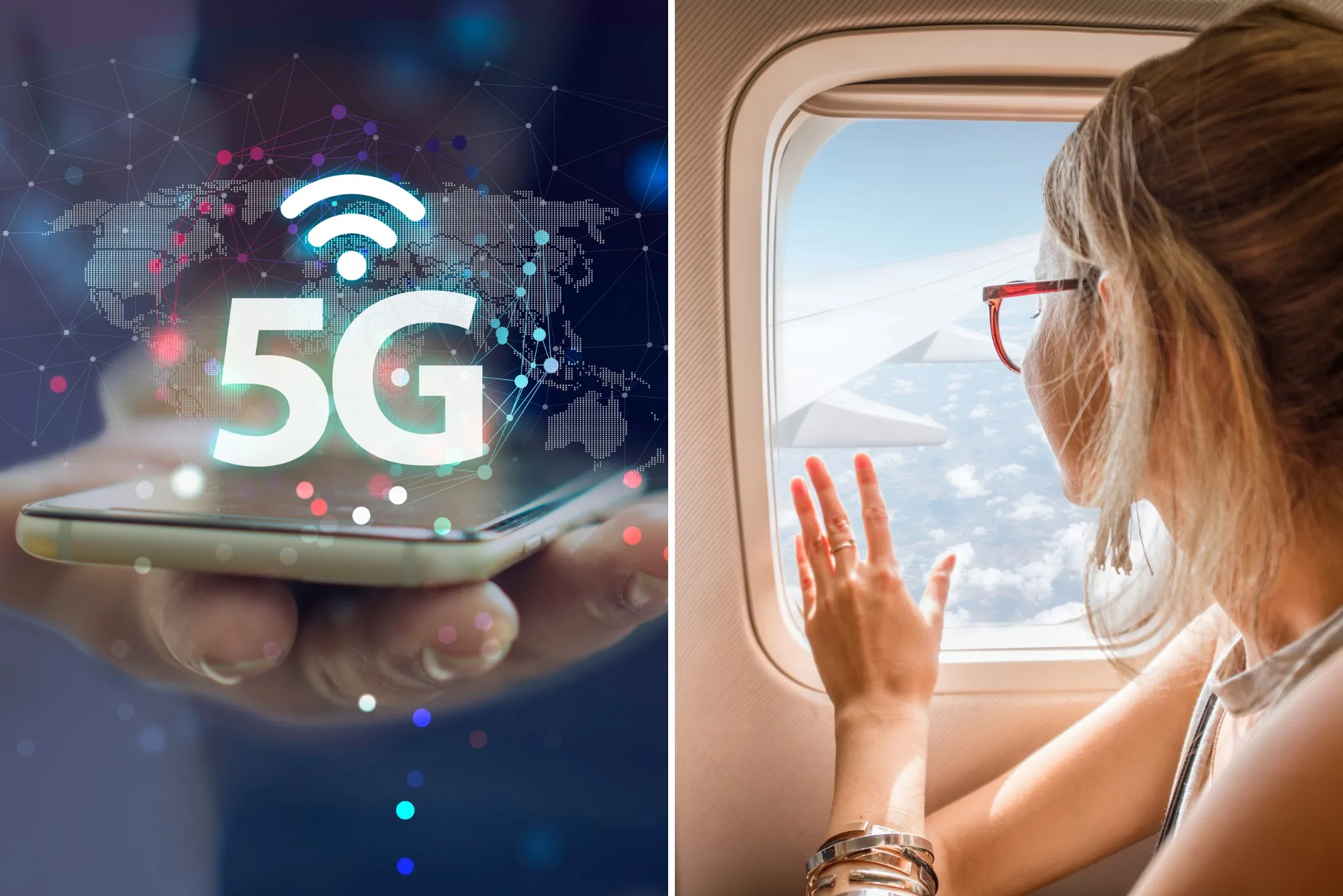 5g v lietadle