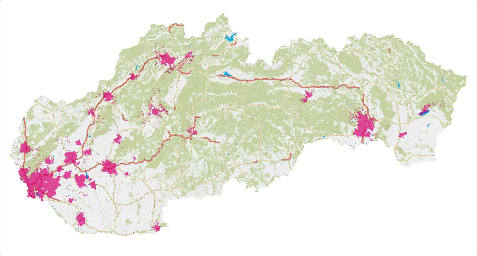 Telekom - mapa pokrytia 5G
