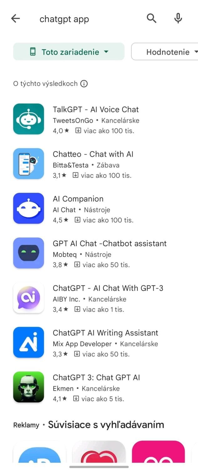 chatgpt app