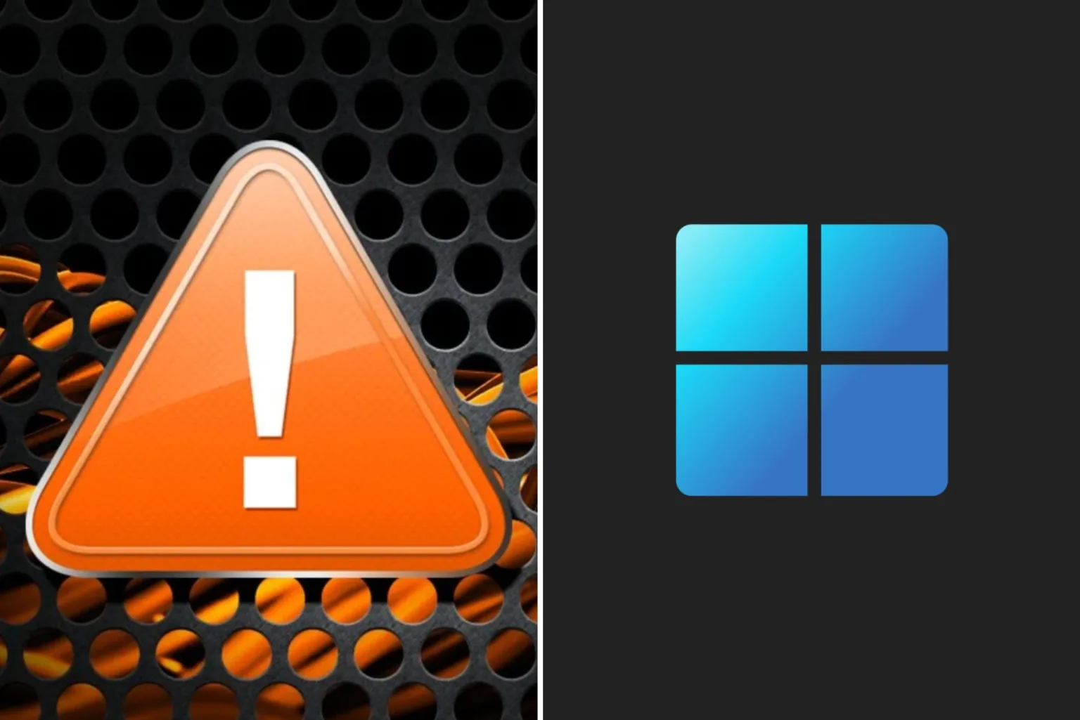 Pozor, Windows