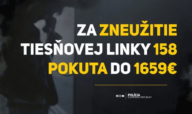 policia zneuzitie linky