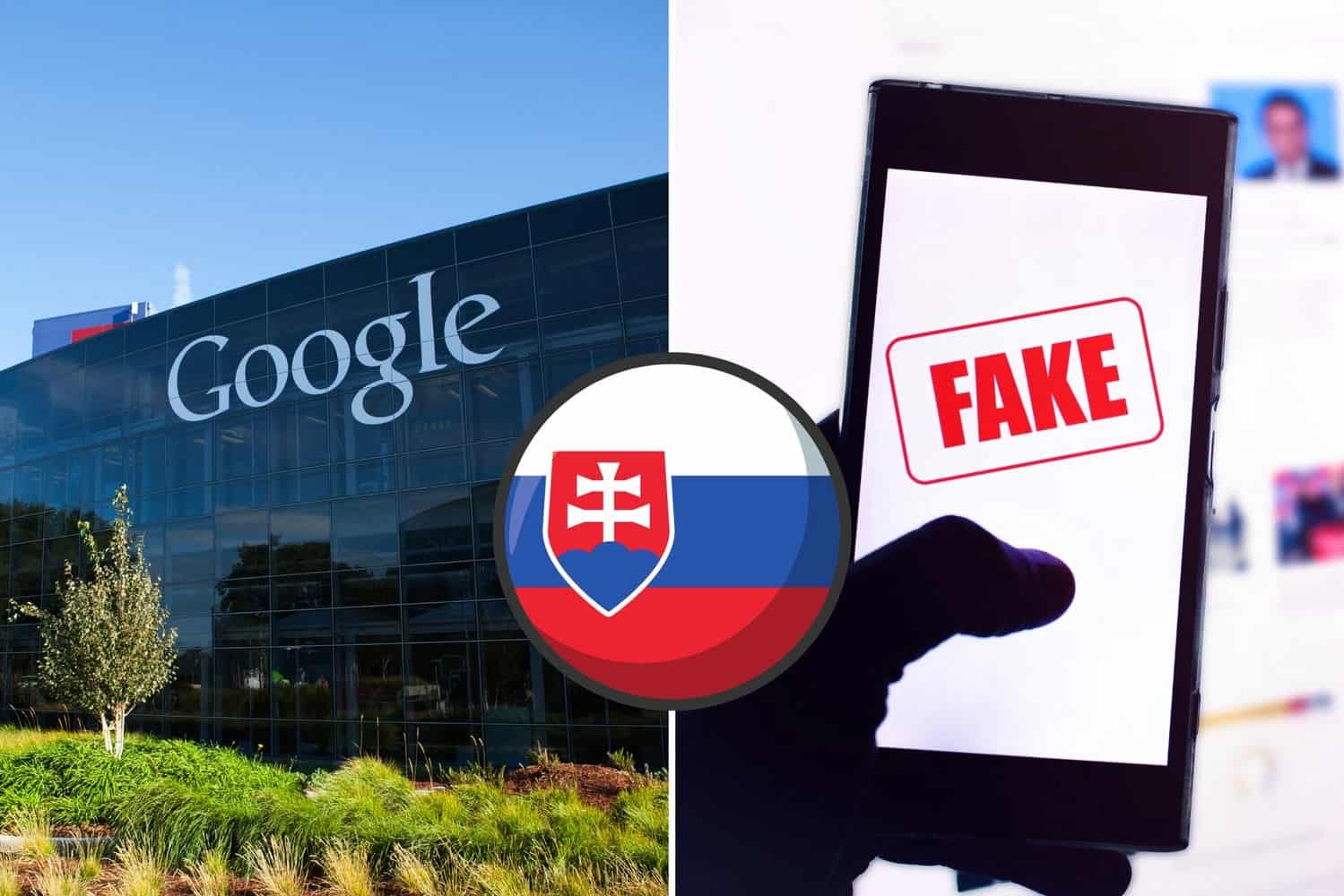 google slovensko fake news