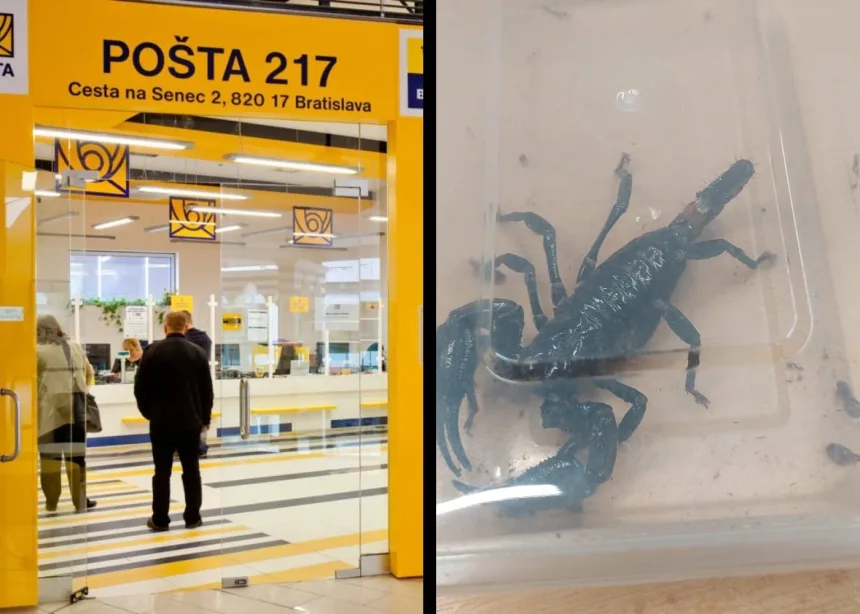 Škorpión, Slovenská pošta