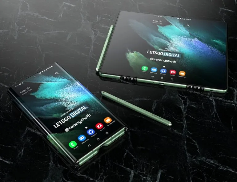 Samsung - skladací tablet