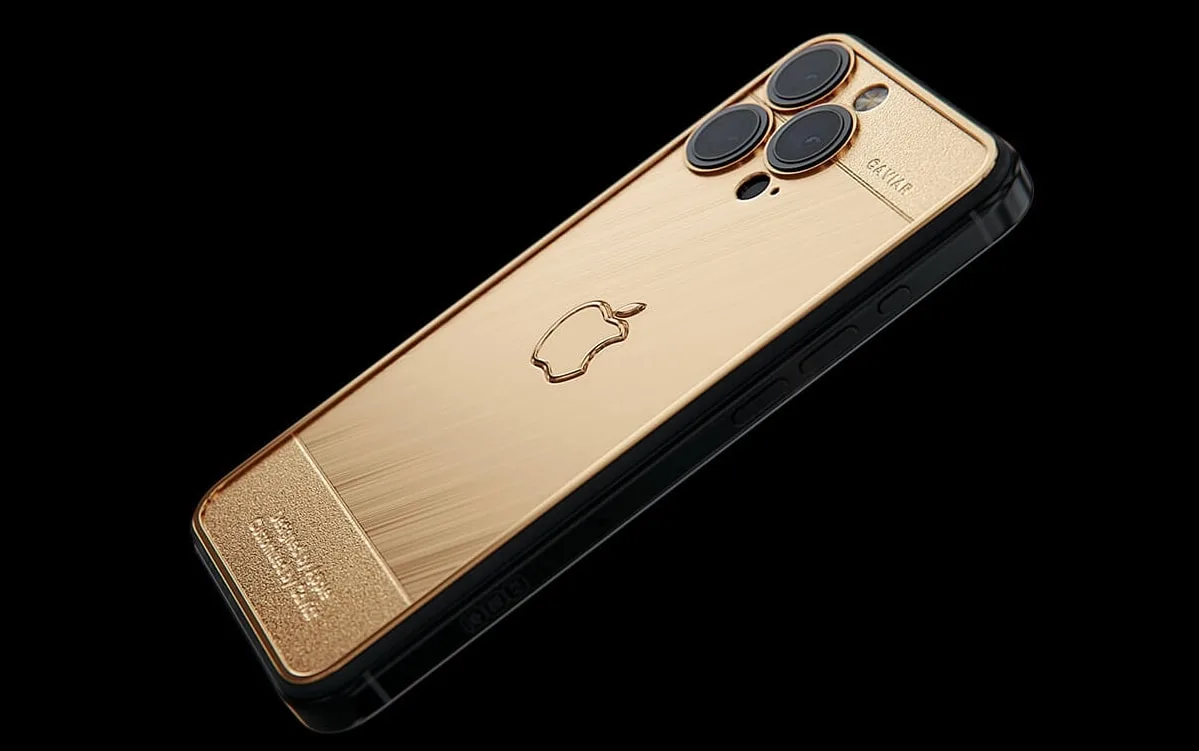 Zlatý iPhone 15 Pro