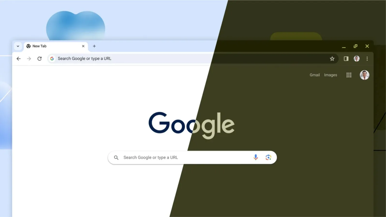 Google Chrome - nový dizajn