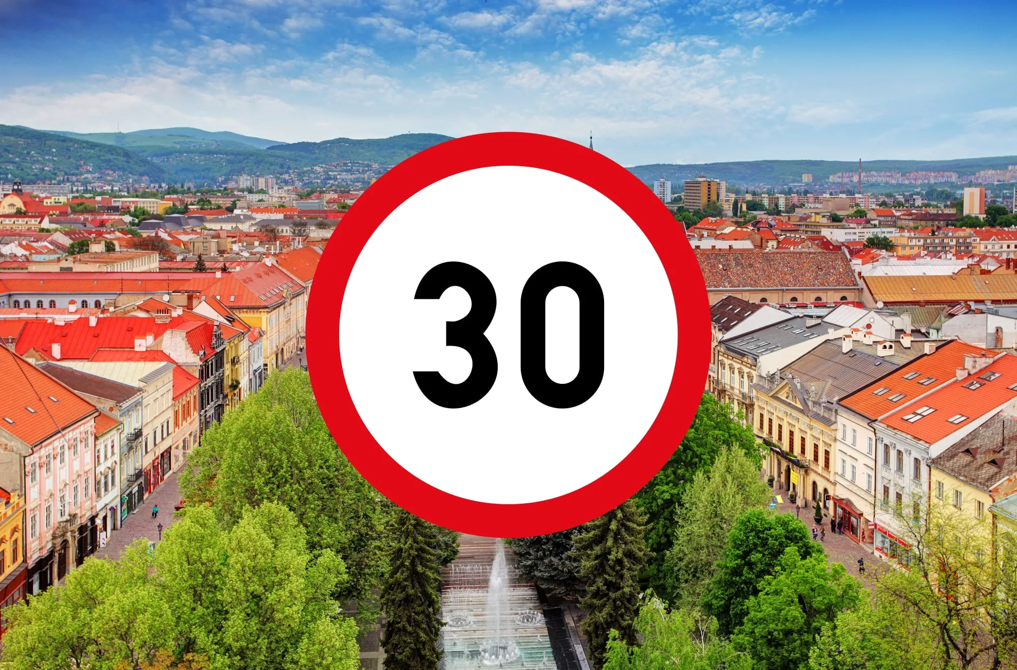 Košice znižujú rýchlosť na 30 km/h