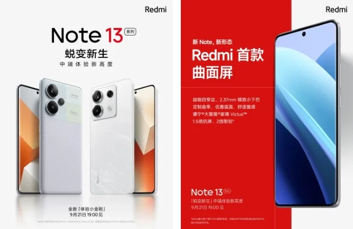 Xiaomi Redmi Note 13 Pro/Note 13 Pro+