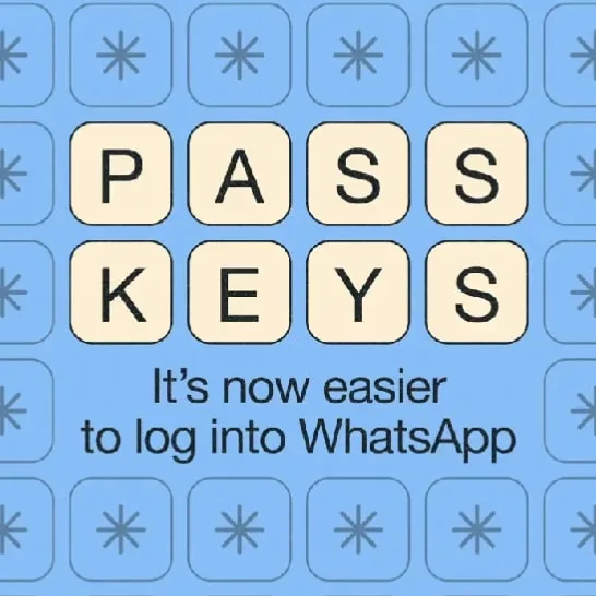 WhatsApp - passkeys