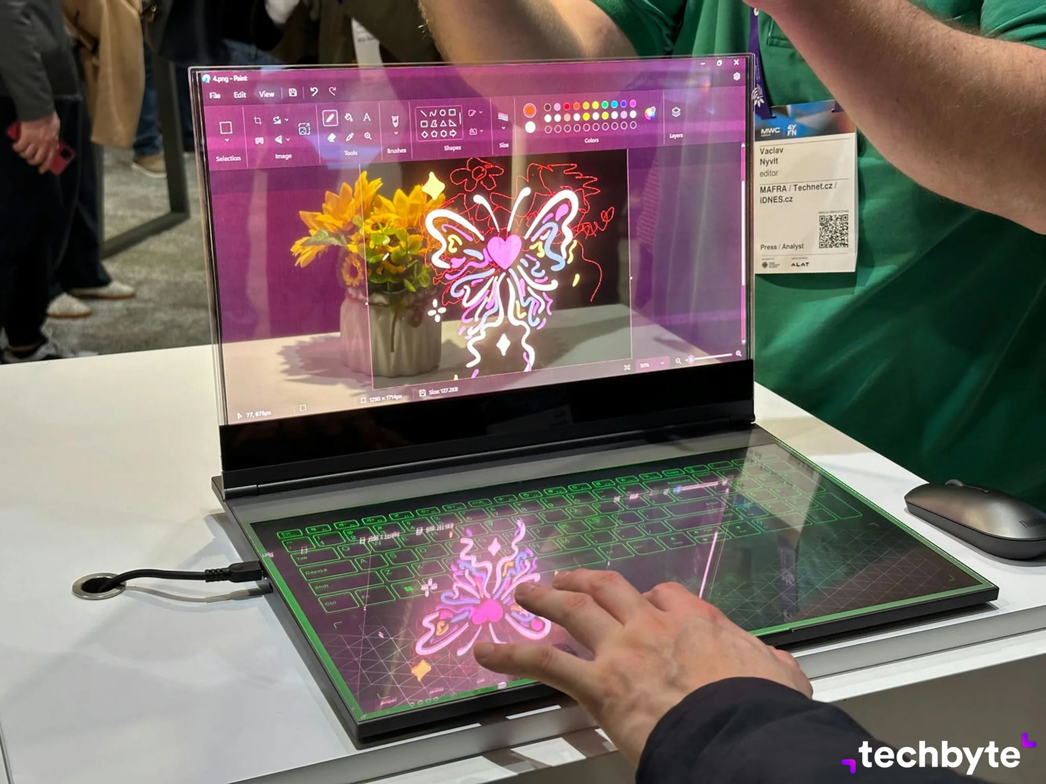 Lenovo ThinkBook Transparent Display