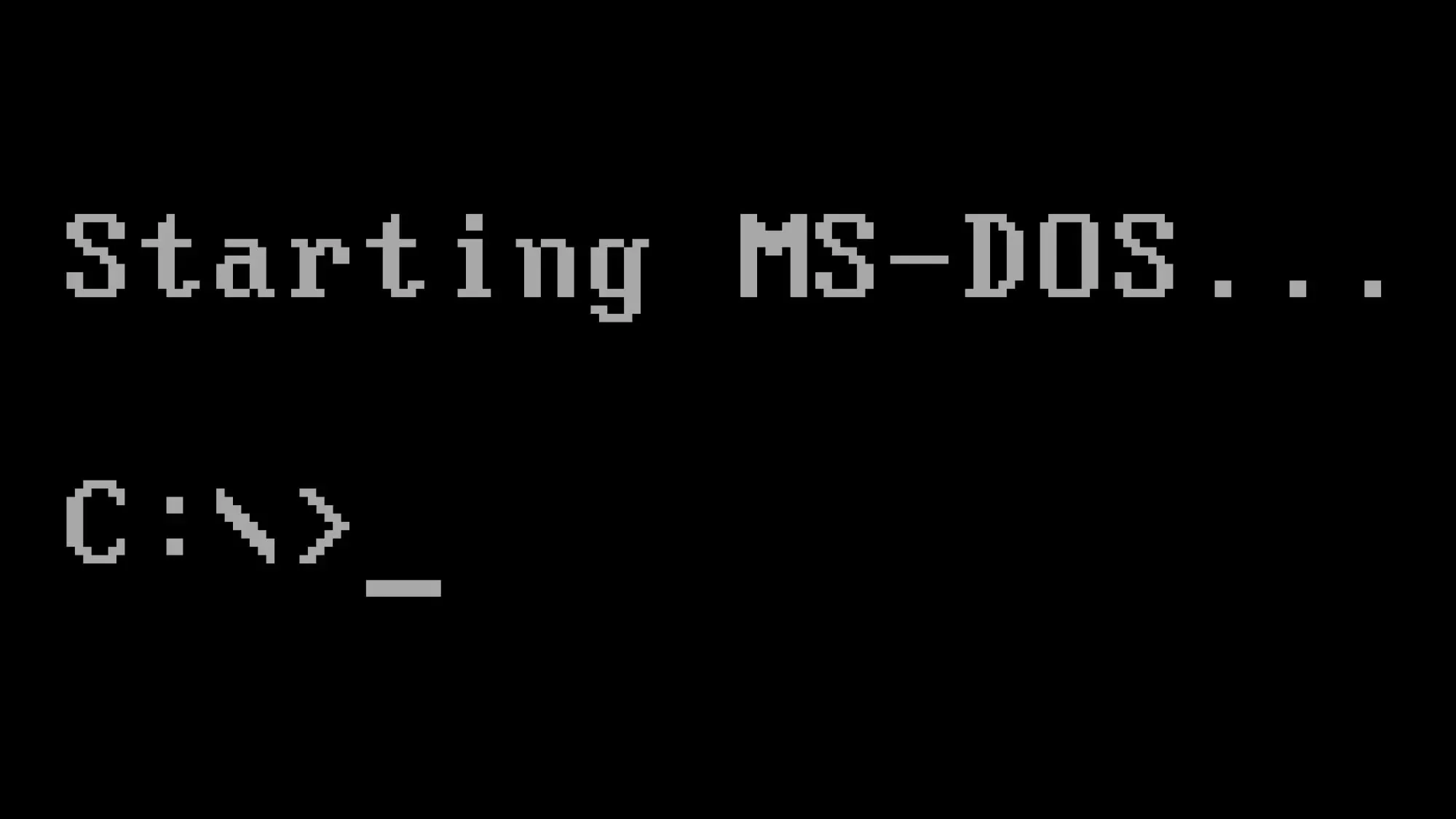 MS-DOS