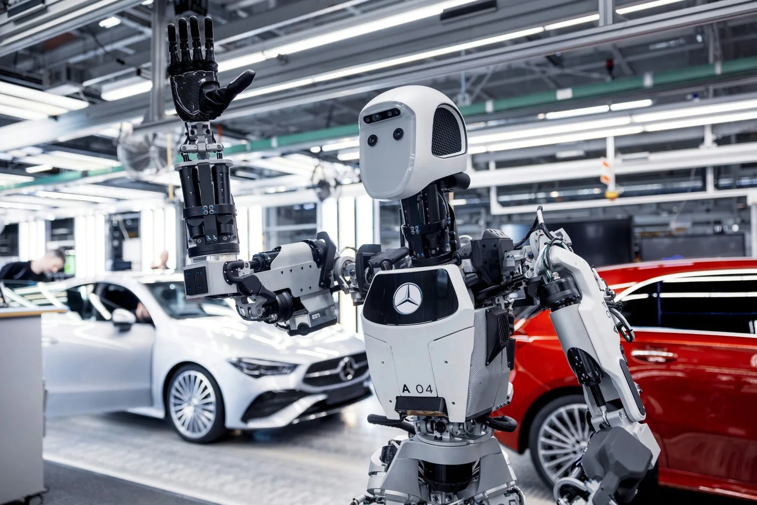 Humanoidný robot spoločnosti Apptronik pre Mercedes-Benz
