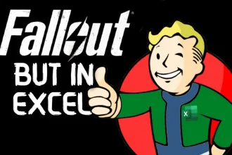 fallout but in excel