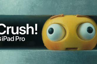 crush ipad pro apple