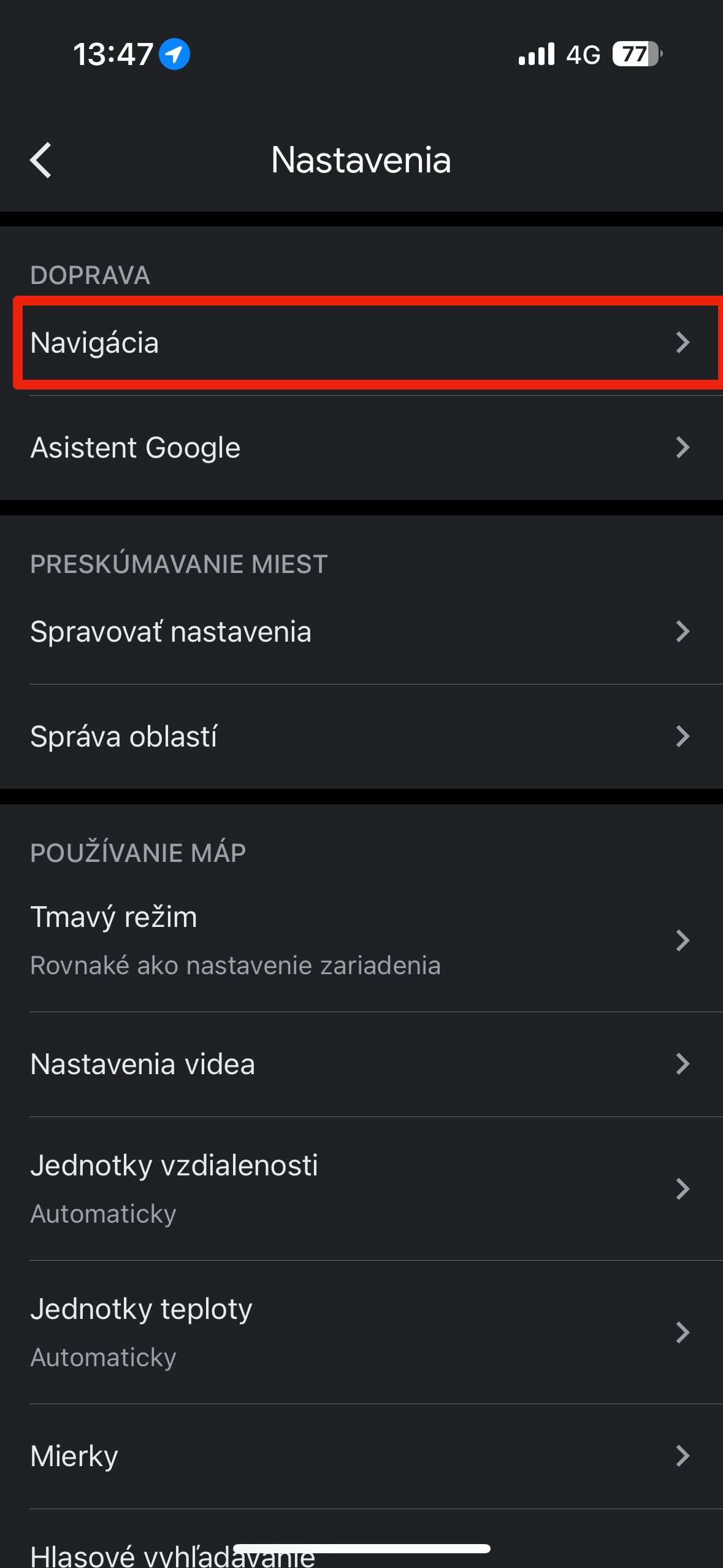 Google mapy návod