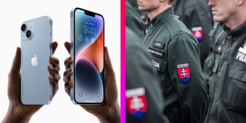 iPhone, polícia