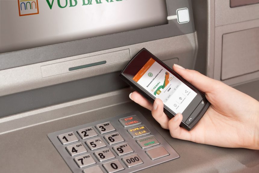 VÚB bankomat
