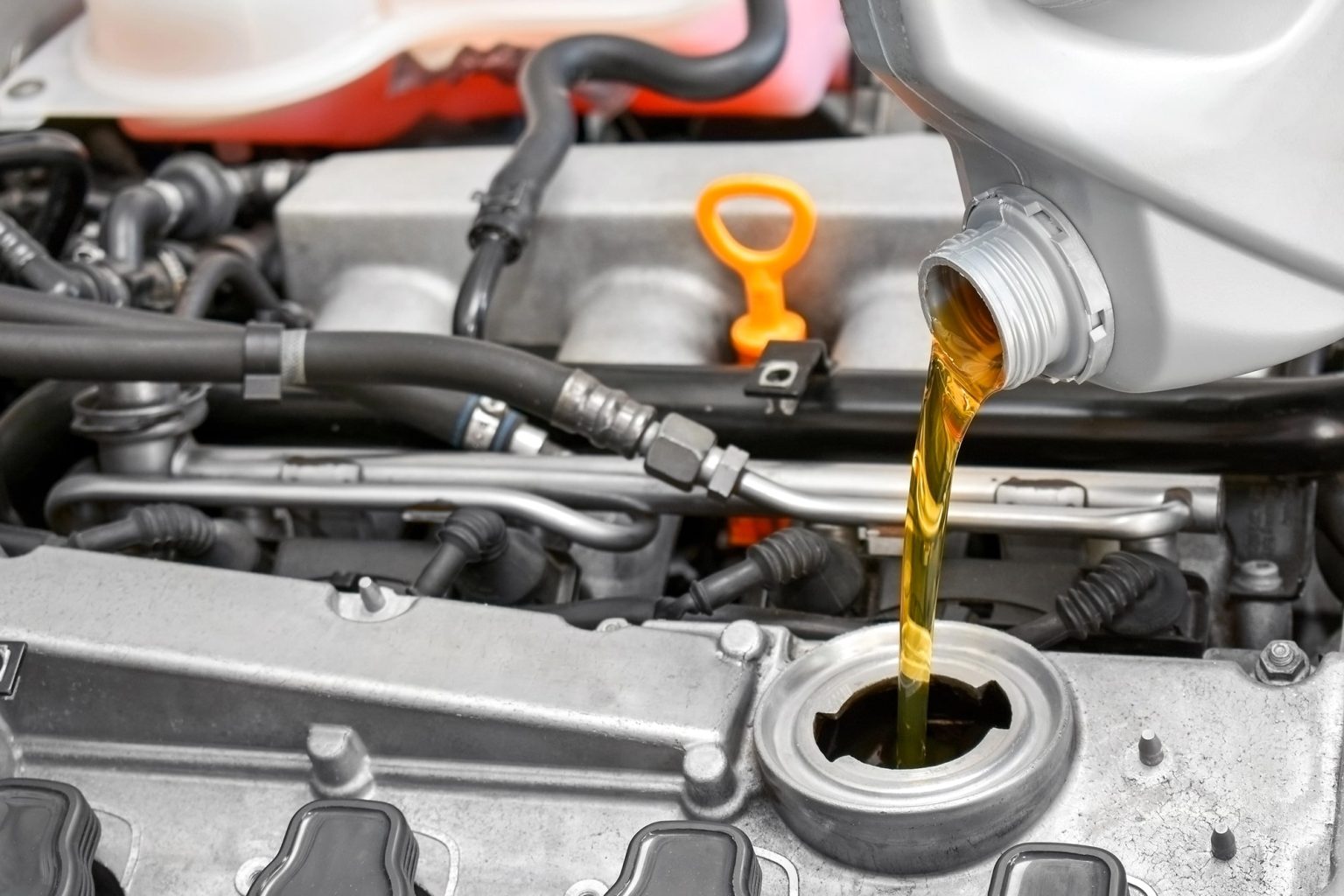 motorový olej, motor