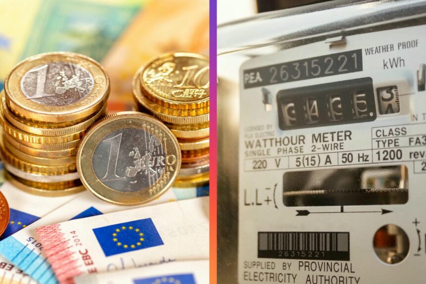 Peniaze, elektrina, cena, faktúry