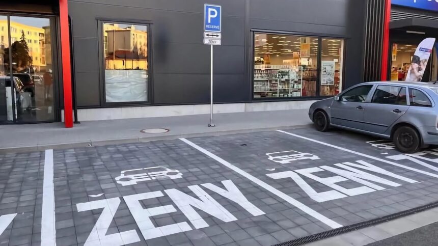 Parkovacie miesta pre ženy