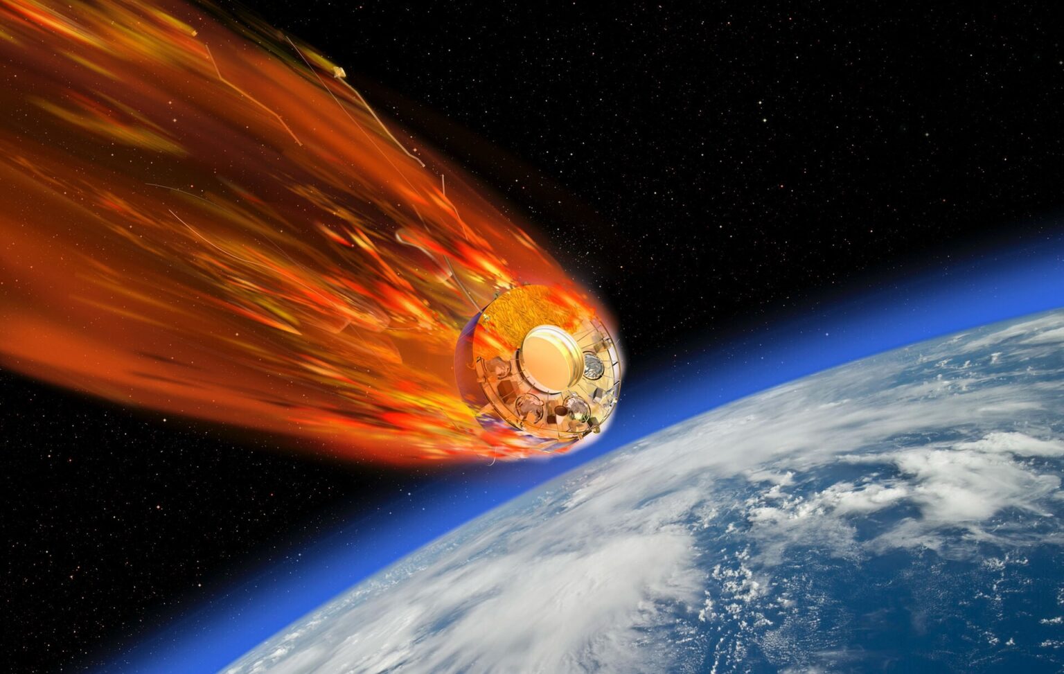 Satelit, atmosféra