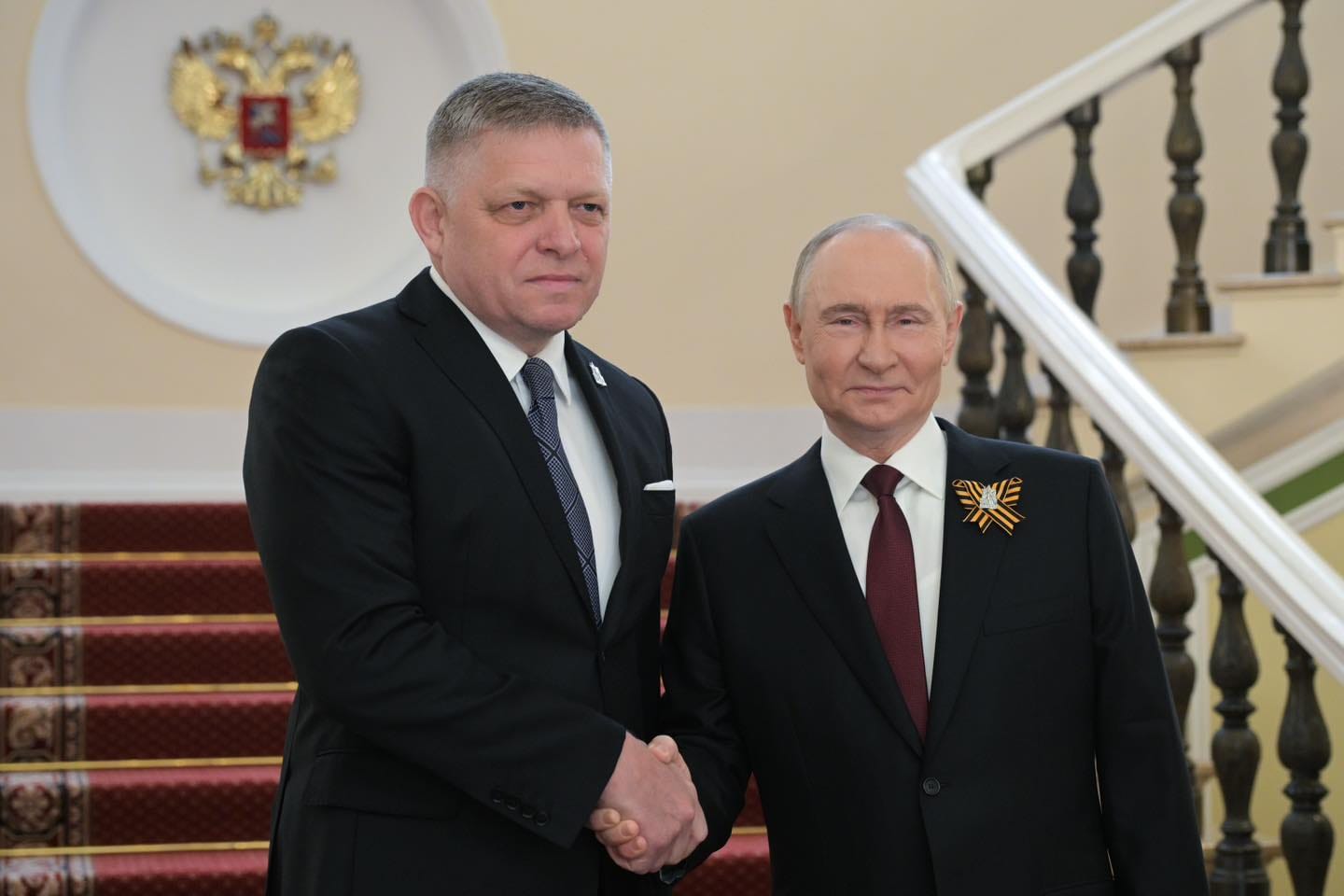 Robert Fico na kontroverznej nášteve Ruska