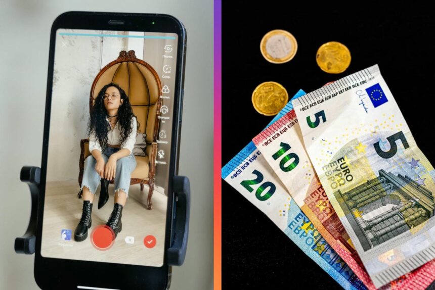 influenceri, peniaze, dane