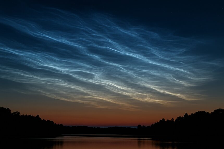 nočné svietiace oblaky