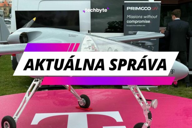 Telekom, dron, signál