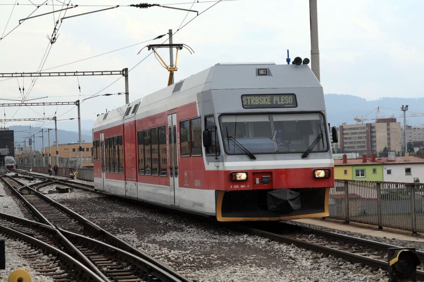 Tatry, doprava, vlak