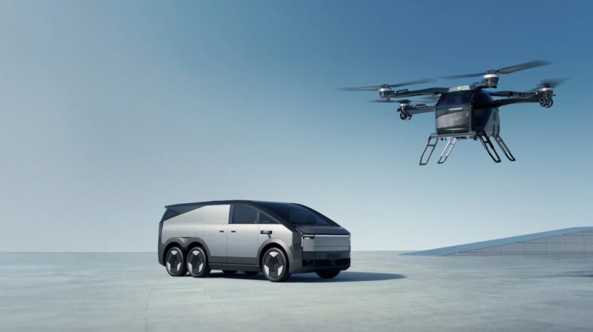 Lietajúce auto - XPeng AeroHT