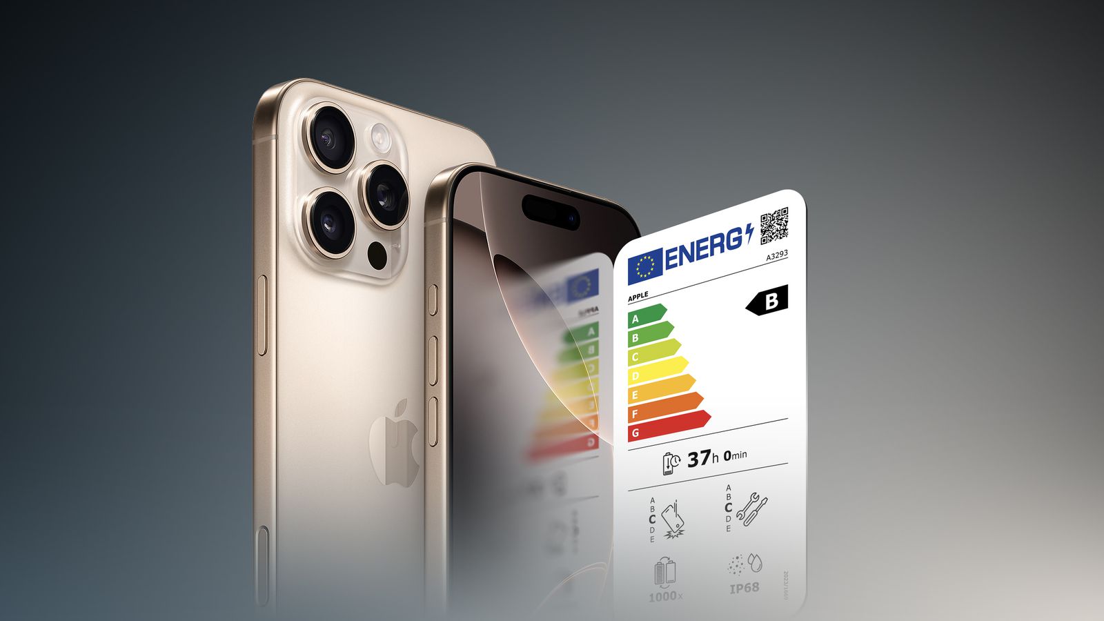 Apple začal pri produktoch uverejňovať energetické štíty. iPady sú na tom až smiešne zle