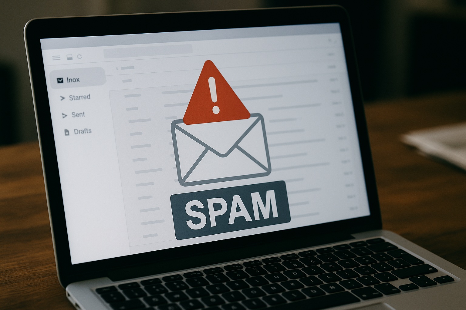 spam, e-mail, odkaz, klikanie