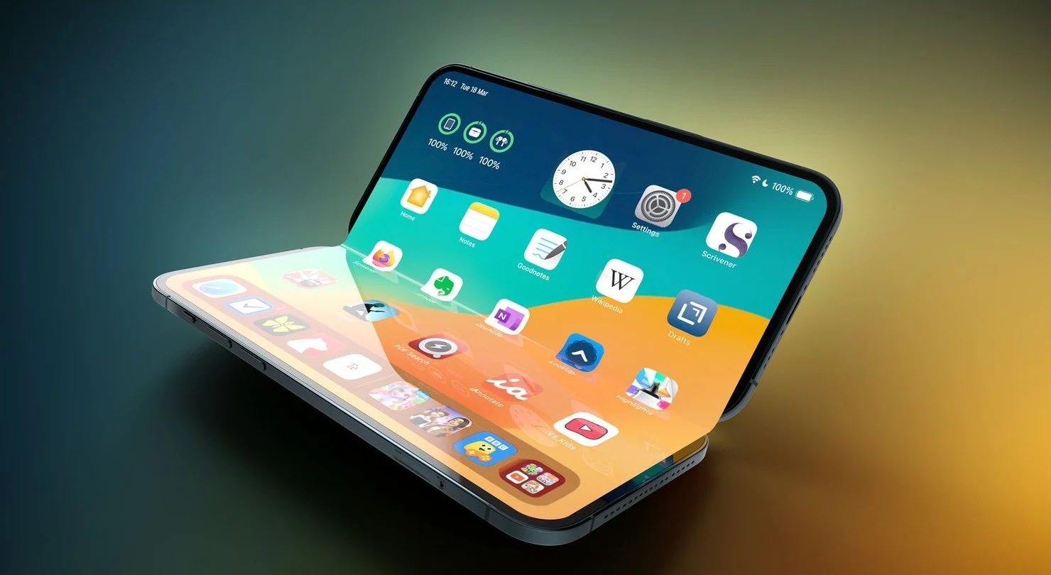 Skladací iPhone sa blíži. Apple už našiel výrobcu ohybných displejov bez záhybu