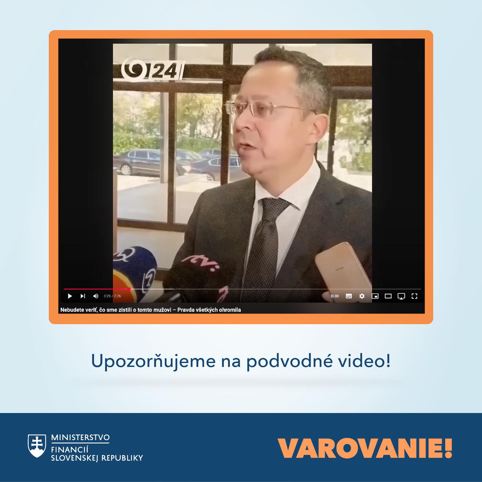 podvod - deepfake video