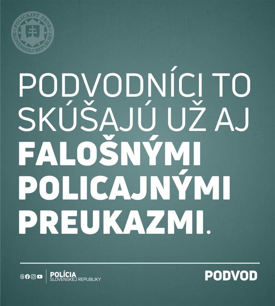 podvodníci s falošnými preukazmi