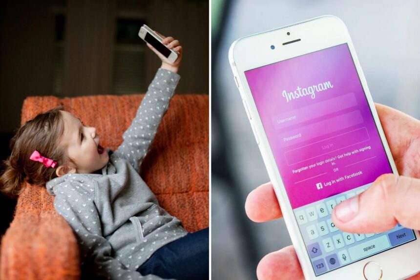 Deti, Instagram, smartfón