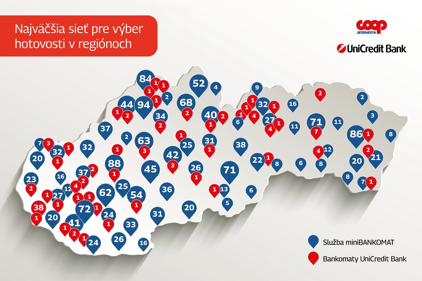 COOP miniBANKOMAT, hotovosť