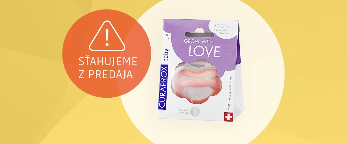 nevyhovujúci produkt, cumlík z DM