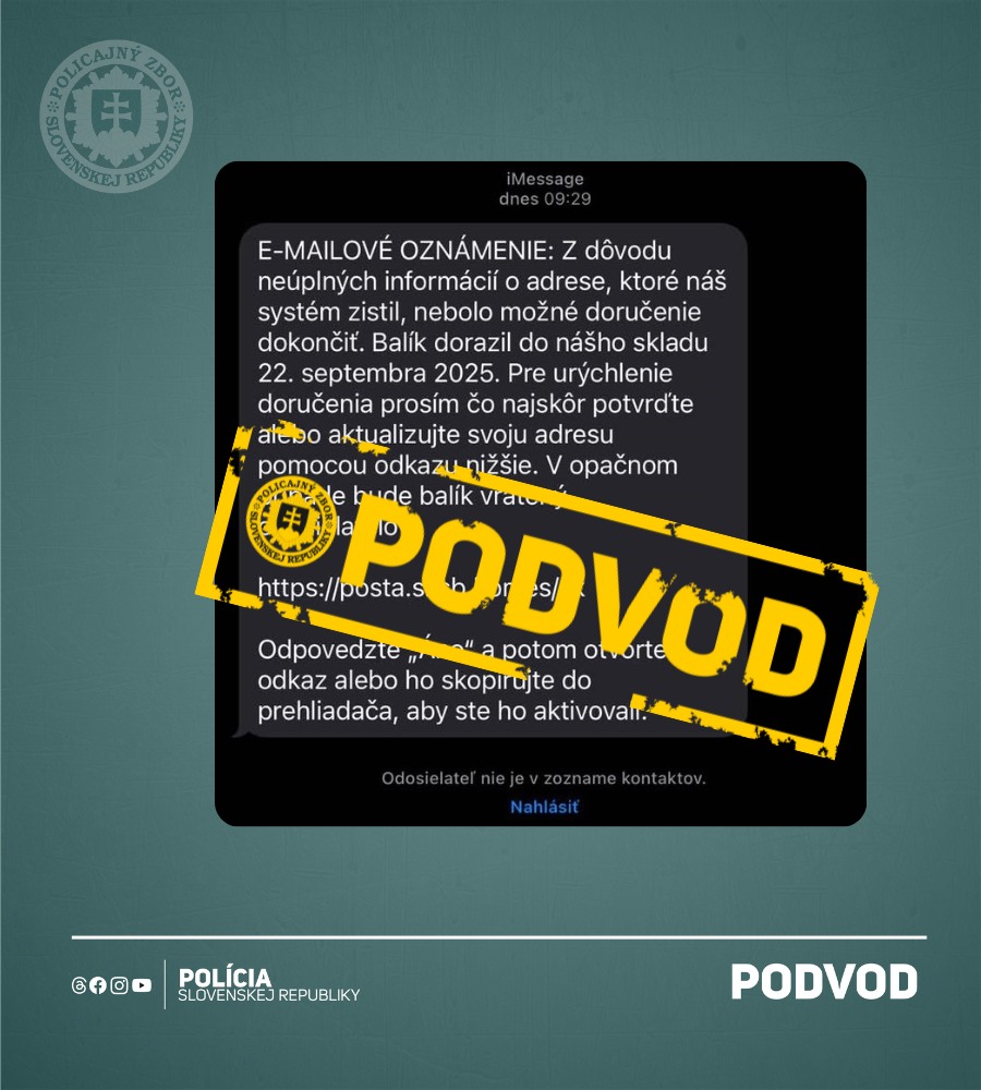 podvodníci, sms, textové správy, podvod