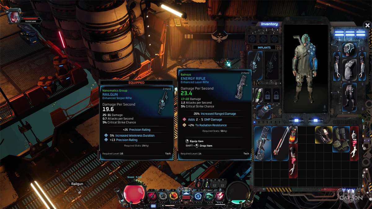 Carbon, české ARPG