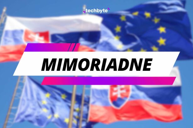 Slovensko, EÚ, mimoriadne